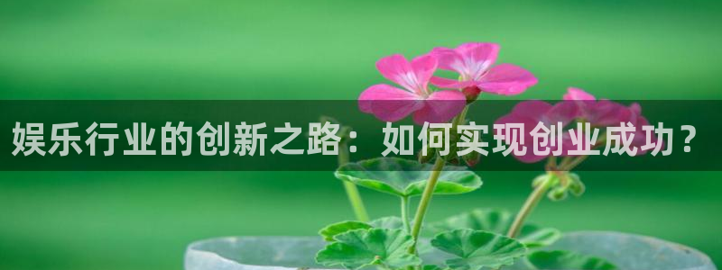 杏悦f凯捷注册：娱乐行业的创新之路：如何实现创业成功？