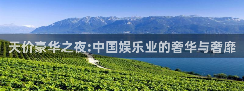 杏悦平台官网：天价豪华之夜:中国娱乐业的奢华与奢靡