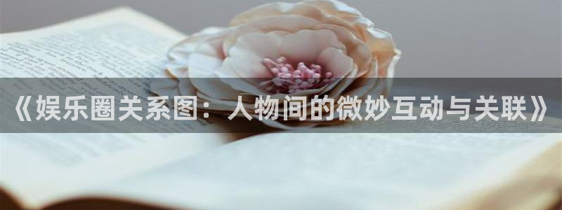 杏悦官网注册：《娱乐圈关系图：人物间的微妙互动与关联》